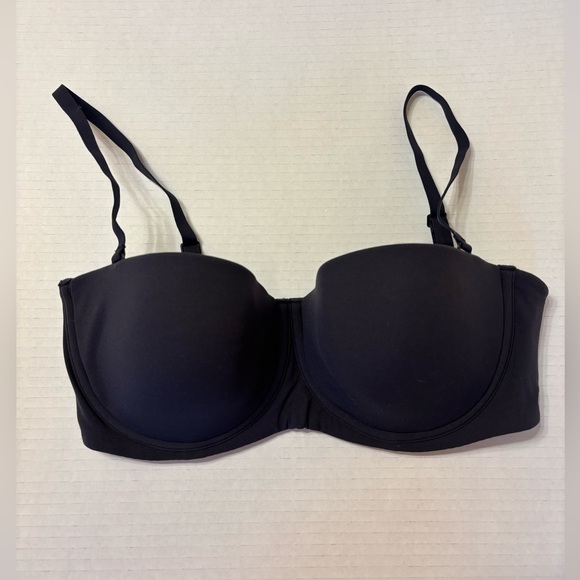 SKIMS NBW Fits Everybody Strapless Bra 34C Onyx - Picture 5 of 6
